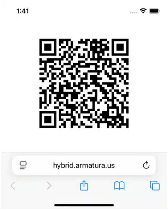 Código QR temporal